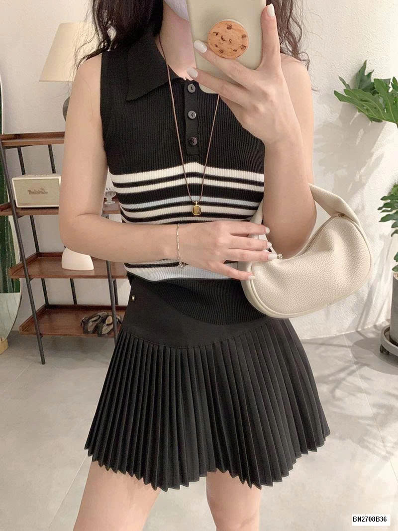 ÁO PLO LEN SÁT NÁCH KẺ NGANG