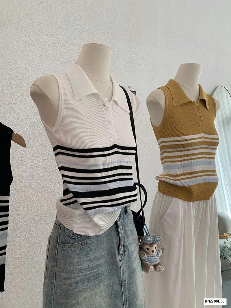 ÁO PLO LEN SÁT NÁCH KẺ NGANG