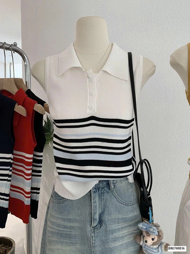 ÁO PLO LEN SÁT NÁCH KẺ NGANG