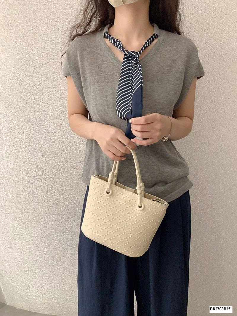 ÁO THUN LƯỚI  TAY HẾN LIỀN KHĂN