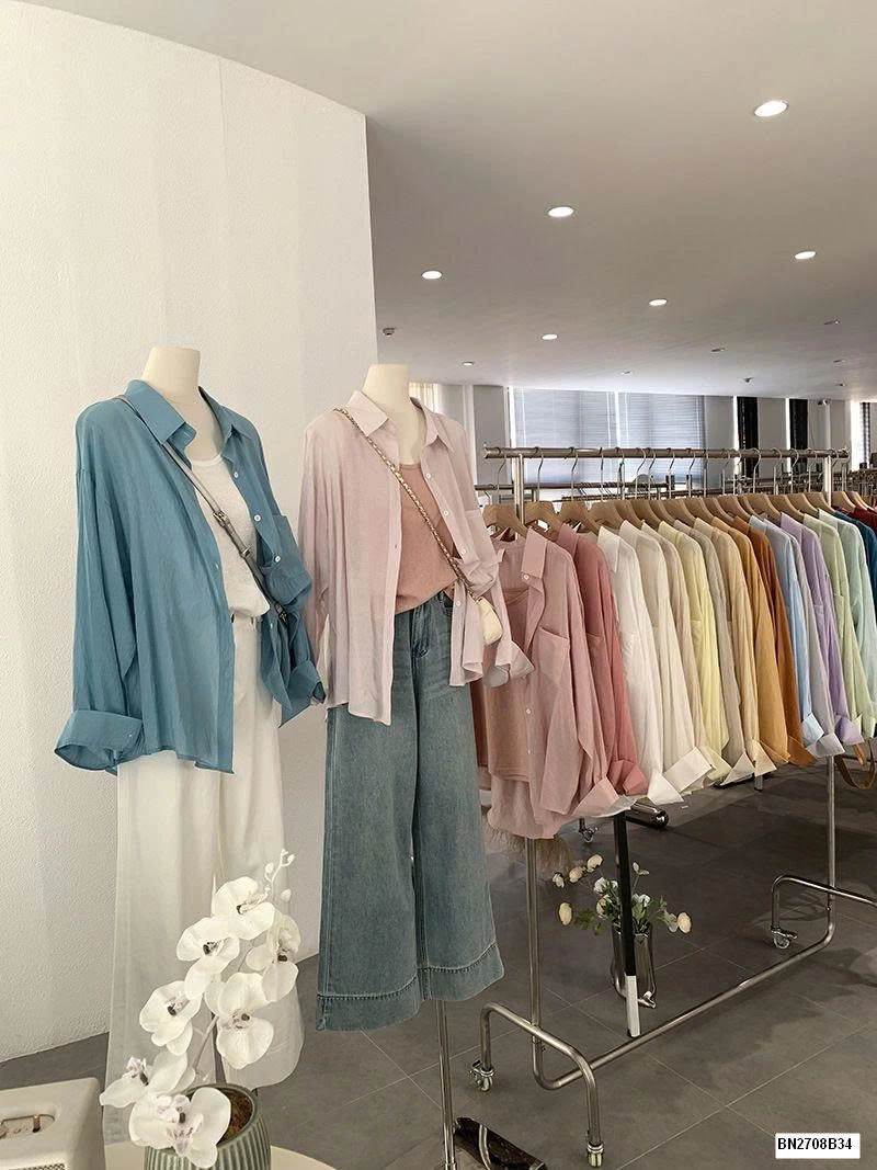 SƠ MI ĐŨI MỎNG CHỐNG NẮNG