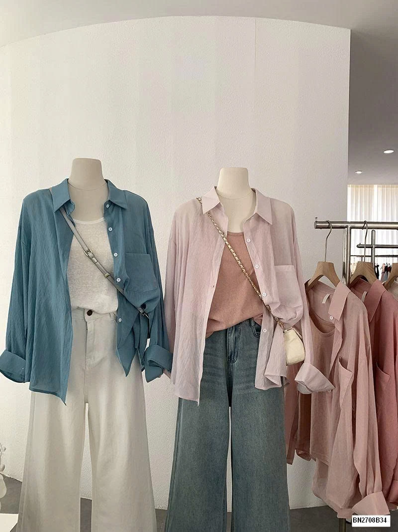 SƠ MI ĐŨI MỎNG CHỐNG NẮNG