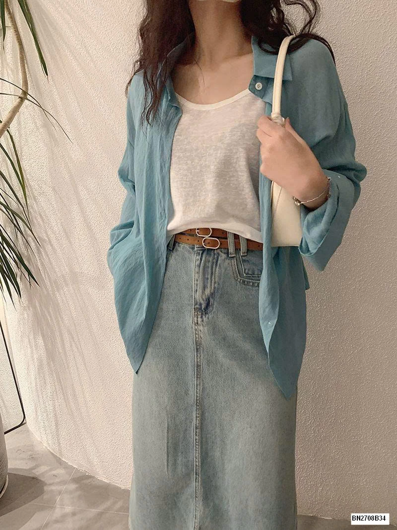 SƠ MI ĐŨI MỎNG CHỐNG NẮNG