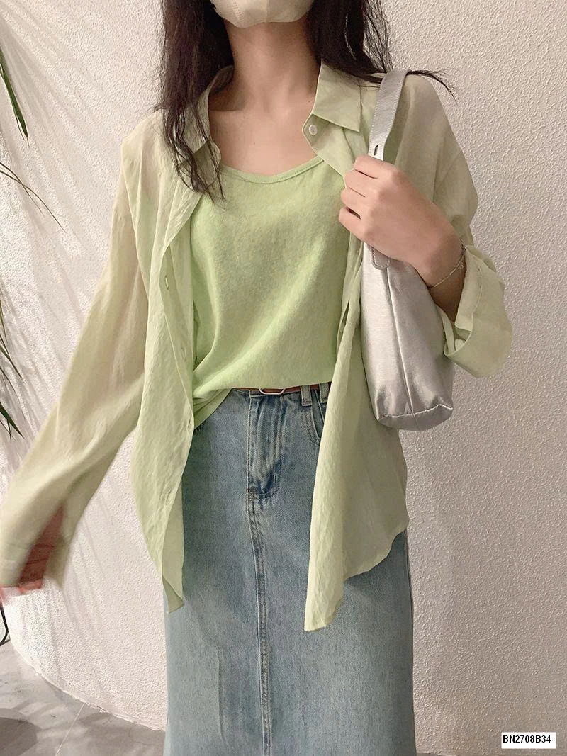 SƠ MI ĐŨI MỎNG CHỐNG NẮNG