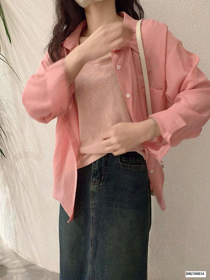 SƠ MI ĐŨI MỎNG CHỐNG NẮNG