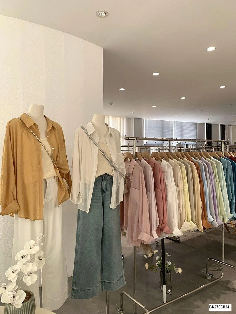 SƠ MI ĐŨI MỎNG CHỐNG NẮNG