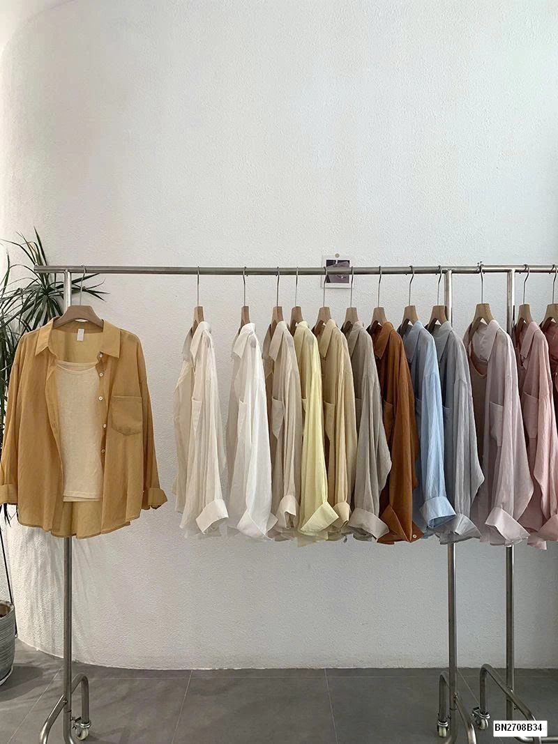 SƠ MI ĐŨI MỎNG CHỐNG NẮNG