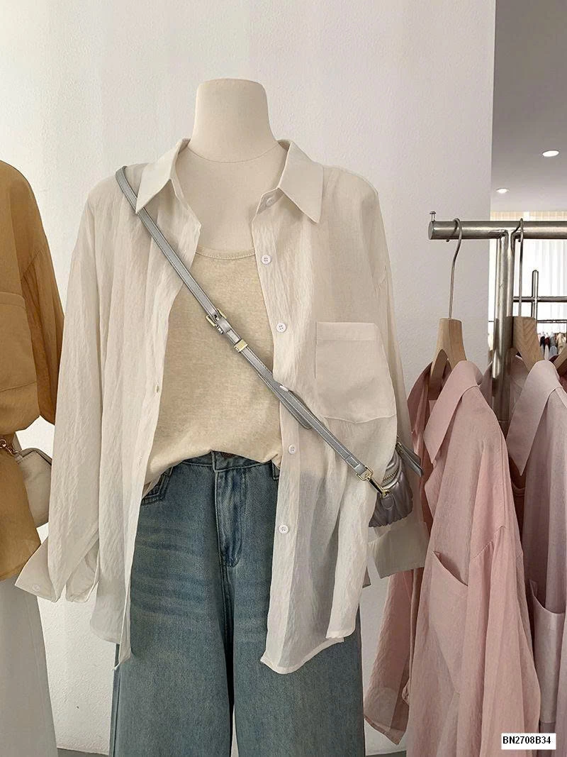 SƠ MI ĐŨI MỎNG CHỐNG NẮNG