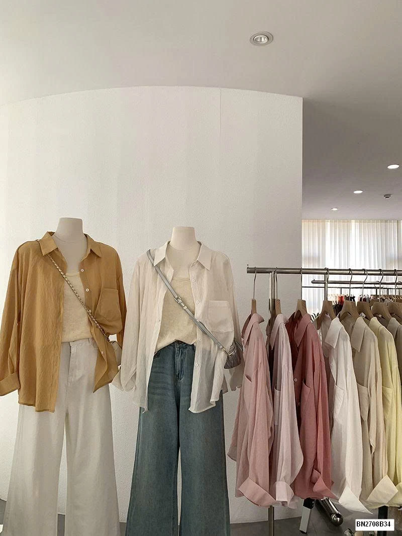 SƠ MI ĐŨI MỎNG CHỐNG NẮNG