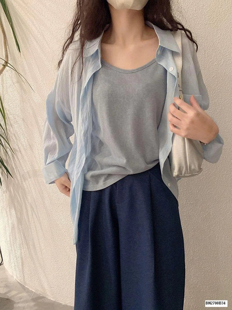 SƠ MI ĐŨI MỎNG CHỐNG NẮNG