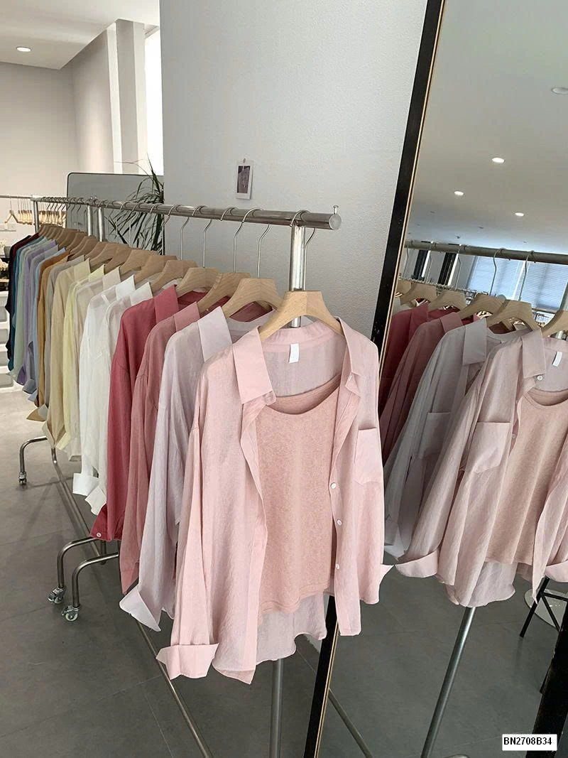 SƠ MI ĐŨI MỎNG CHỐNG NẮNG