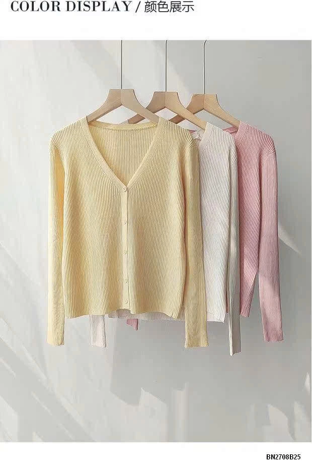 ÁO CARDIGAN CỔ V NỮ