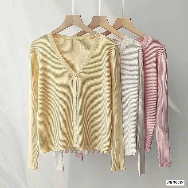 ÁO CARDIGAN CỔ V NỮ