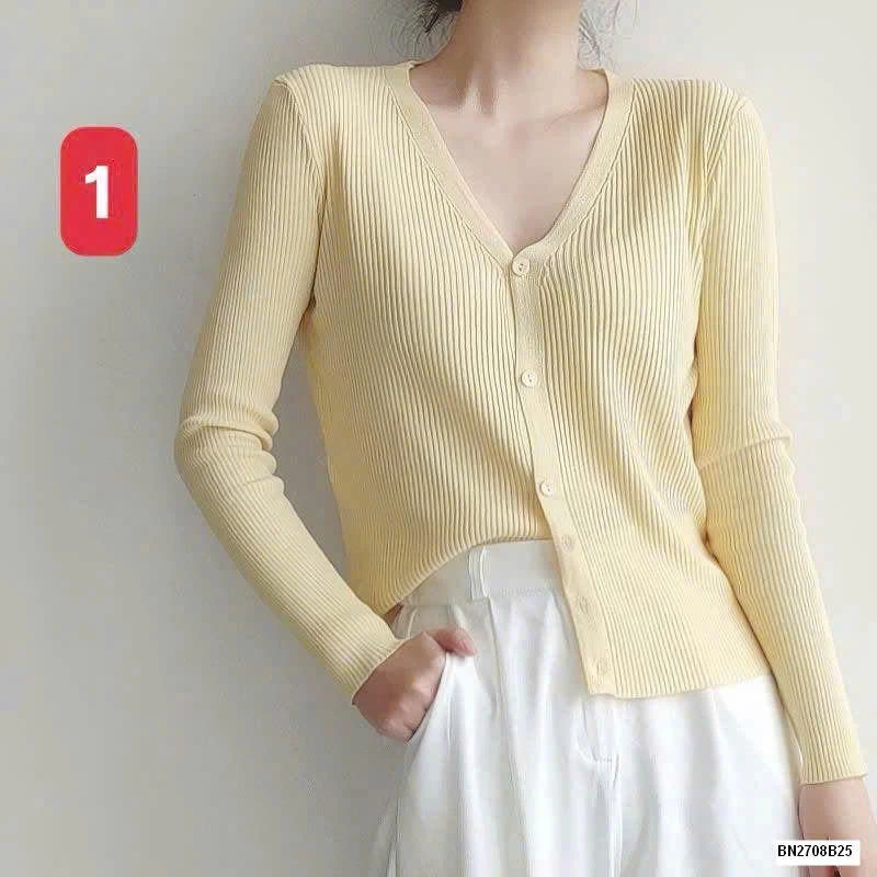 ÁO CARDIGAN CỔ V NỮ