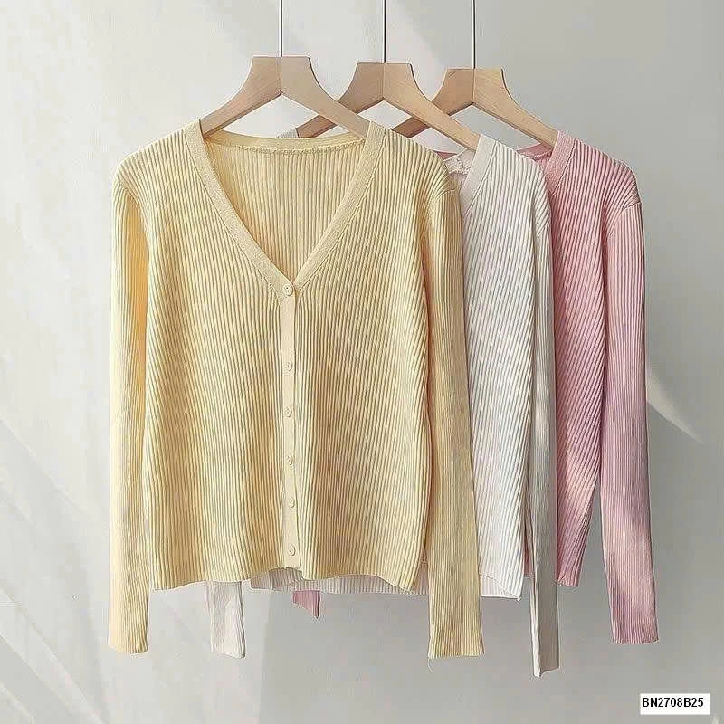 ÁO CARDIGAN CỔ V NỮ