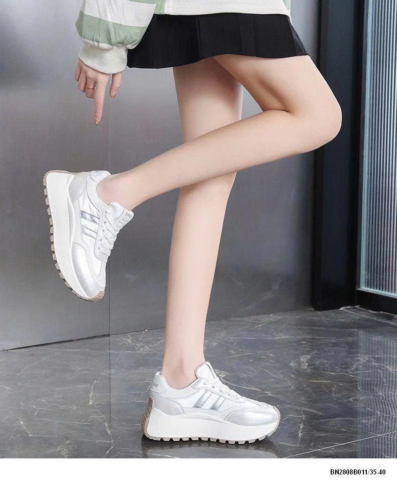 GIÀY SNEAKER 2 VẠCH ĐỘN ĐẾ