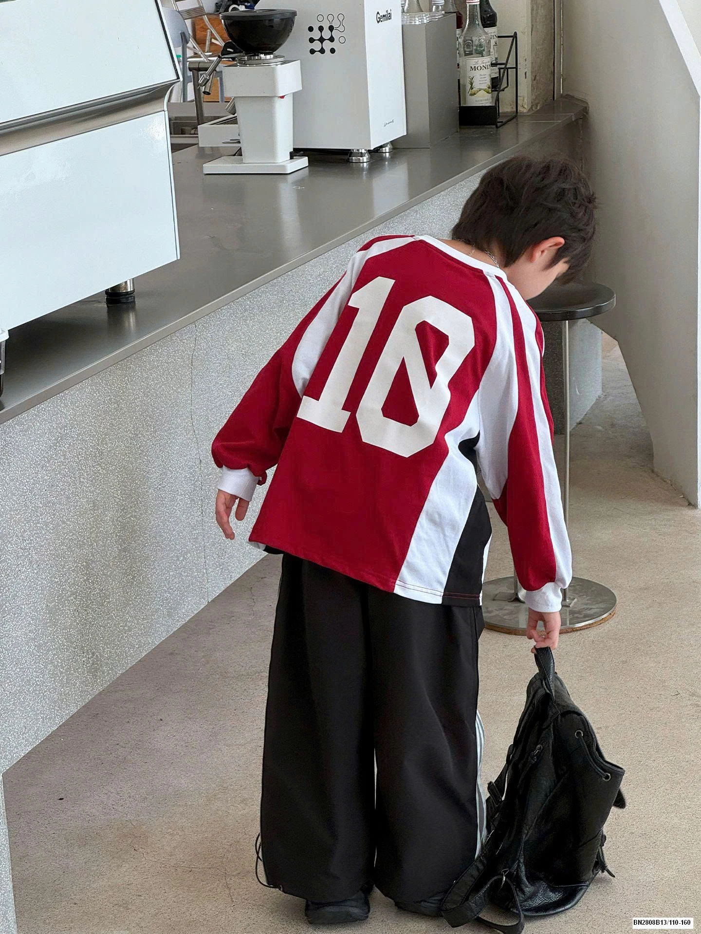 ÁO THUN PHỐI SỌC SỐ 10