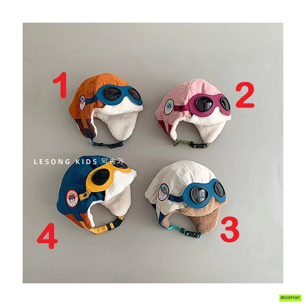 MŨ PHI CÔNG PHỐI MÀU LÓT LÔNG