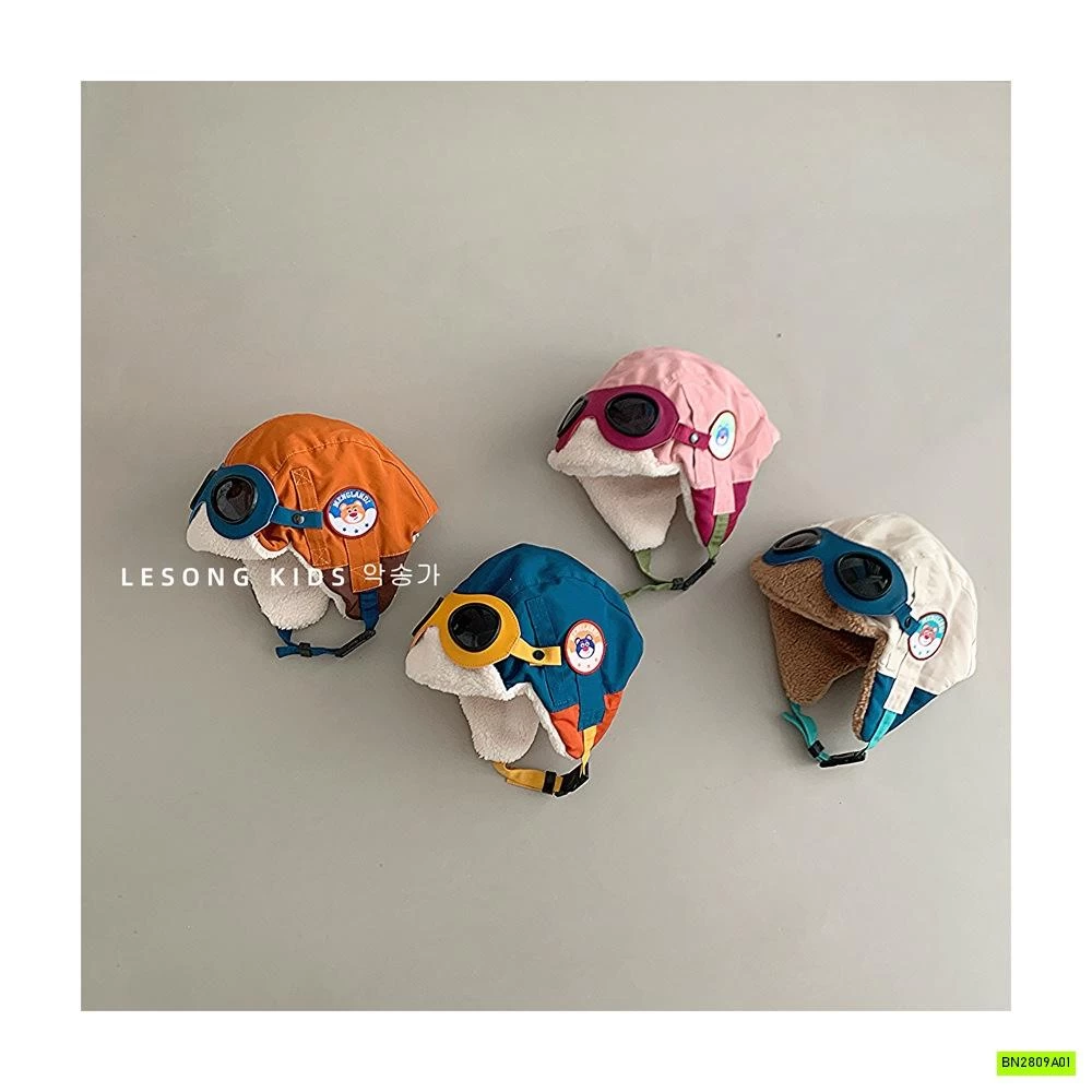 MŨ PHI CÔNG PHỐI MÀU LÓT LÔNG