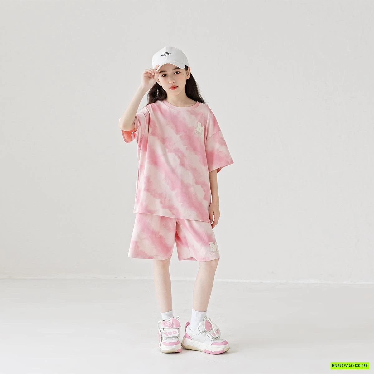 SÉT COTTON HỒNG LOANG