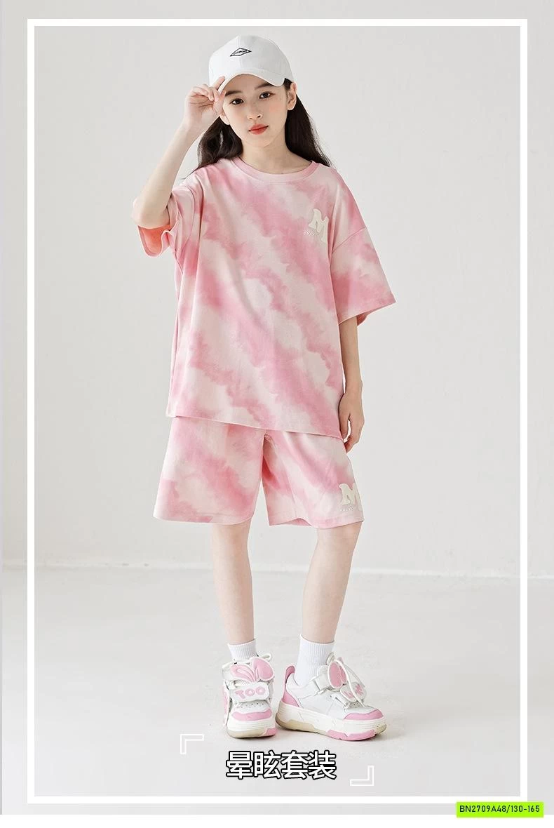 SÉT COTTON HỒNG LOANG