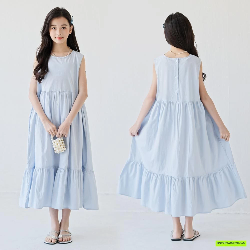 ĐẦM BABYDOLL XANH SÁT NÁCH