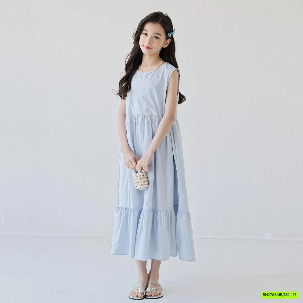 ĐẦM BABYDOLL XANH SÁT NÁCH