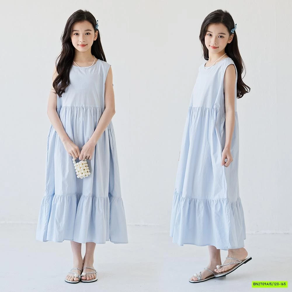 ĐẦM BABYDOLL XANH SÁT NÁCH