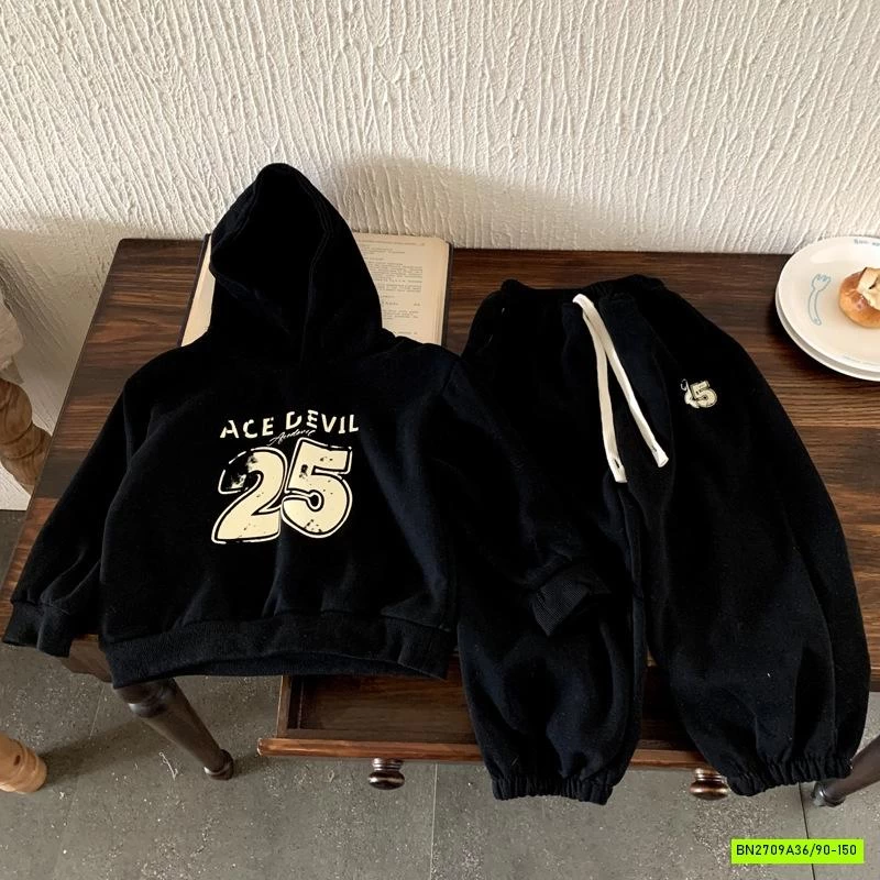 SÉT NỈ HOODIE SỐ 25