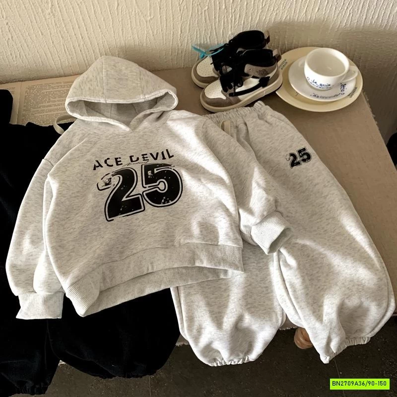 SÉT NỈ HOODIE SỐ 25