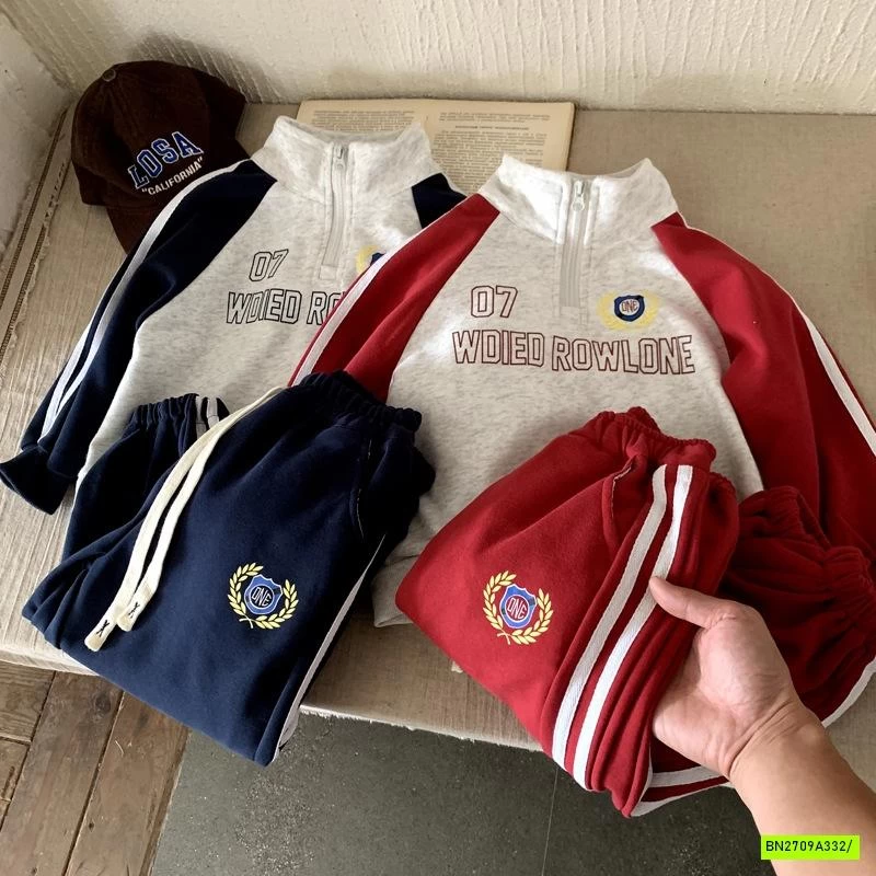 SÉT THỂ THAO QUẦN SỌC TAY ĐUA