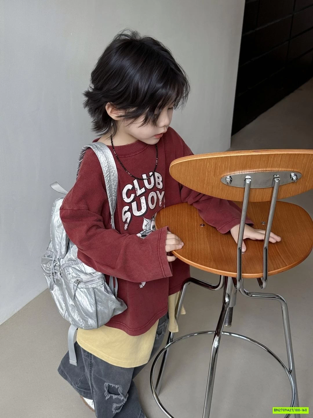 ÁO THUN TOM & JERRY BẠC MÀU