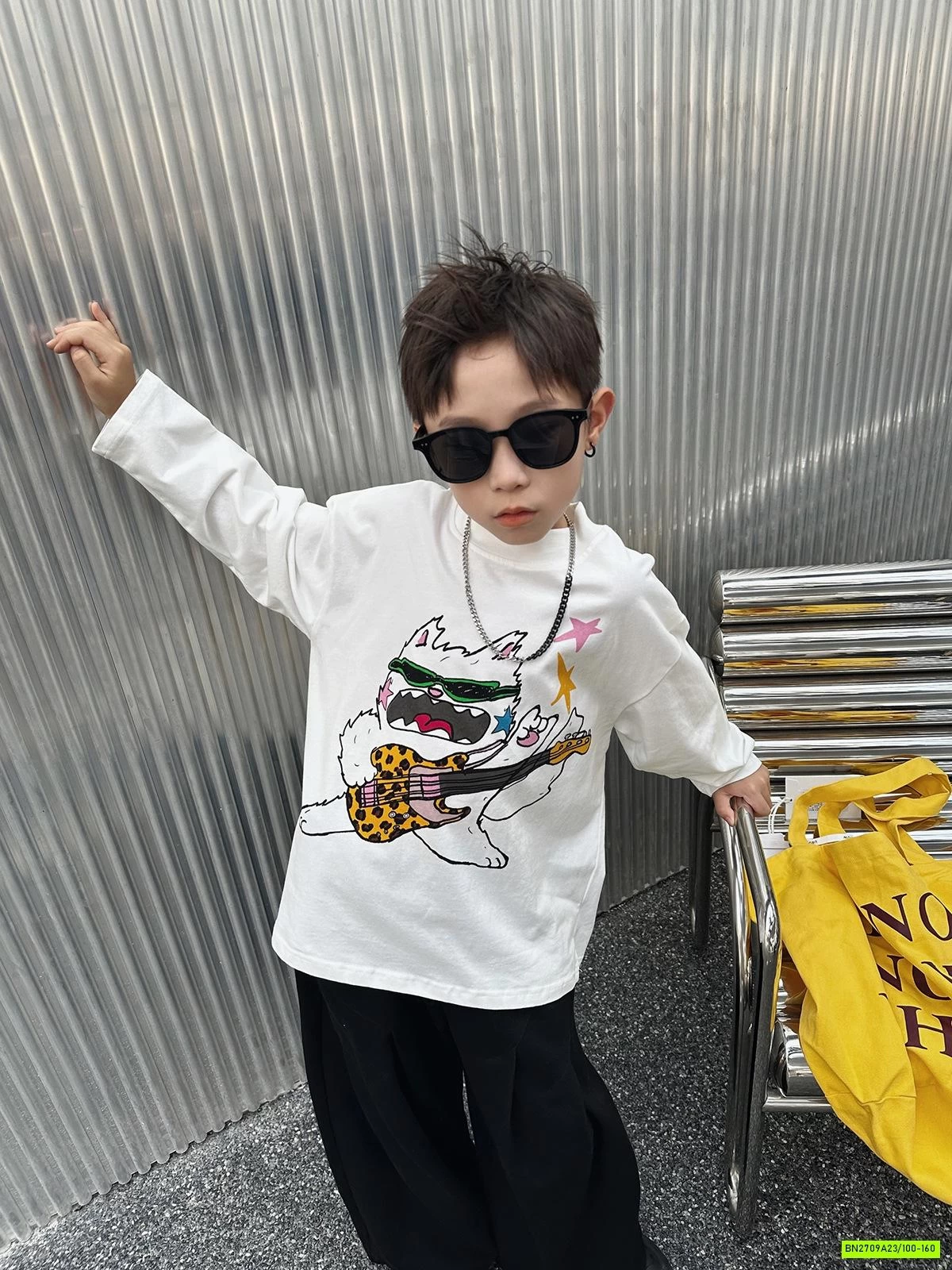 ÁO THUN CỔ 5P IN HÌNH