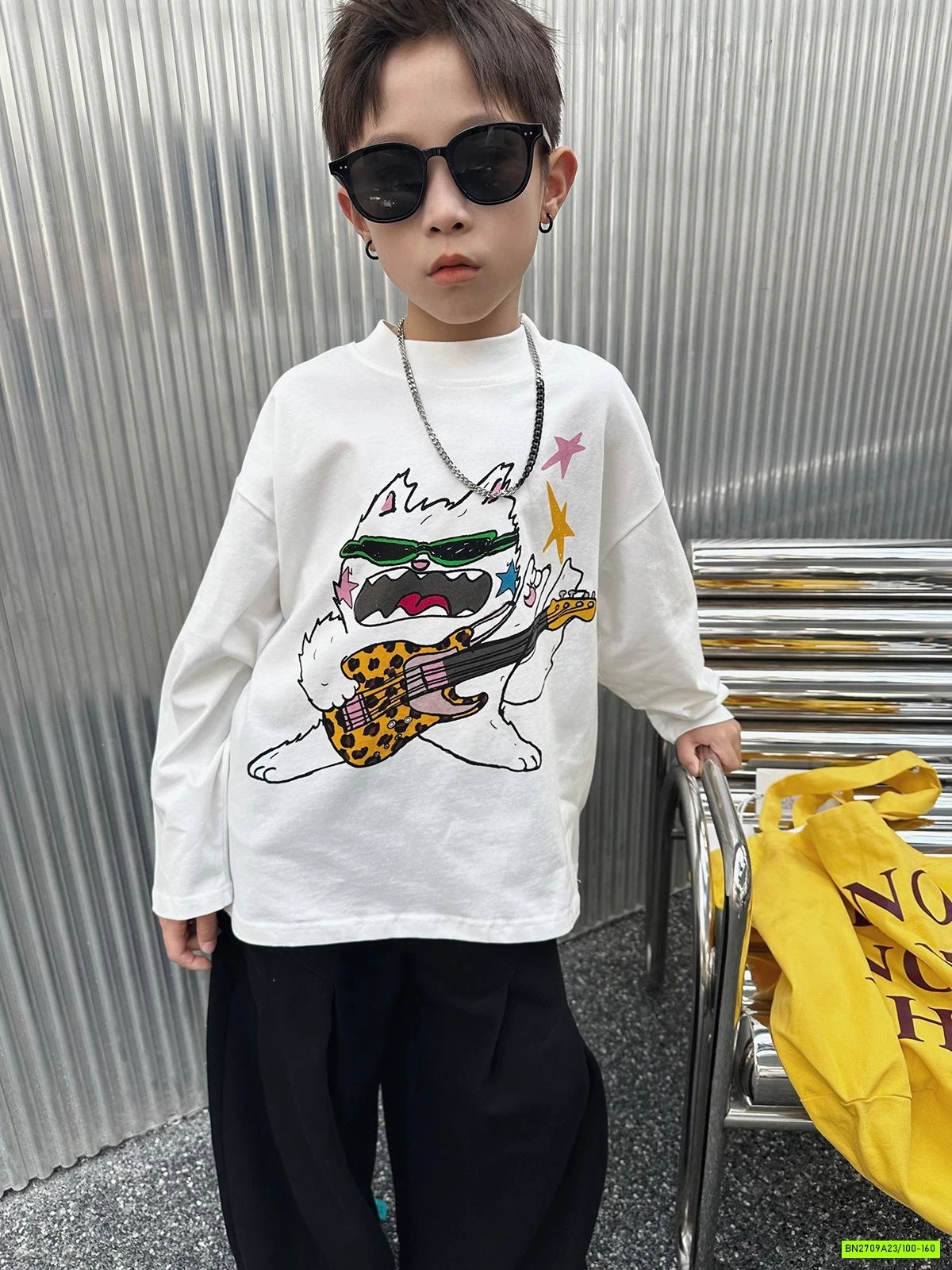 ÁO THUN CỔ 5P IN HÌNH