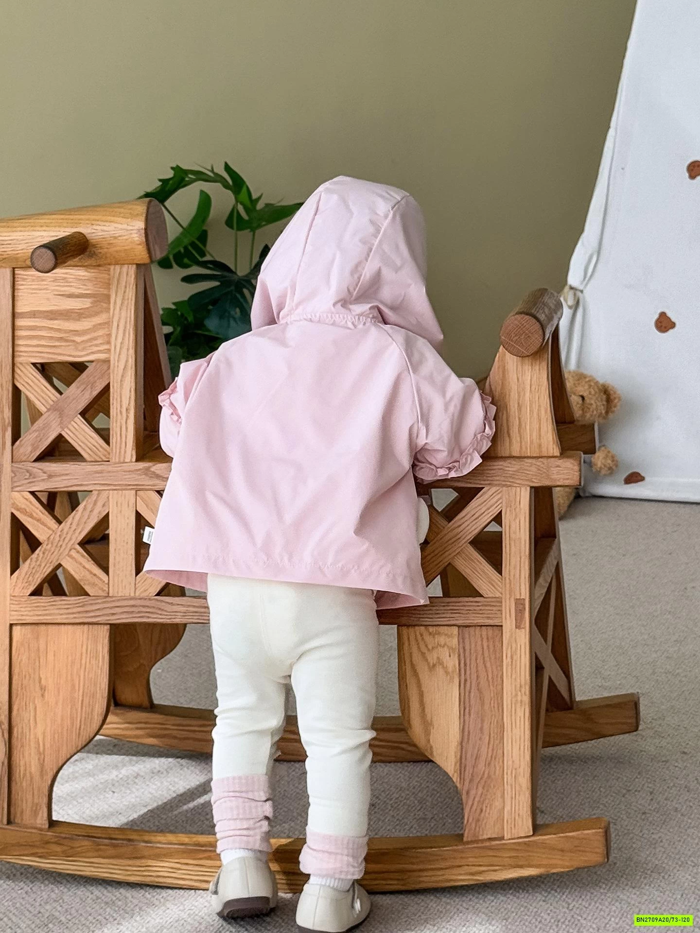 KHOÁC GIÓ GẮN VỊT TAI THỎ SZ NHÍ