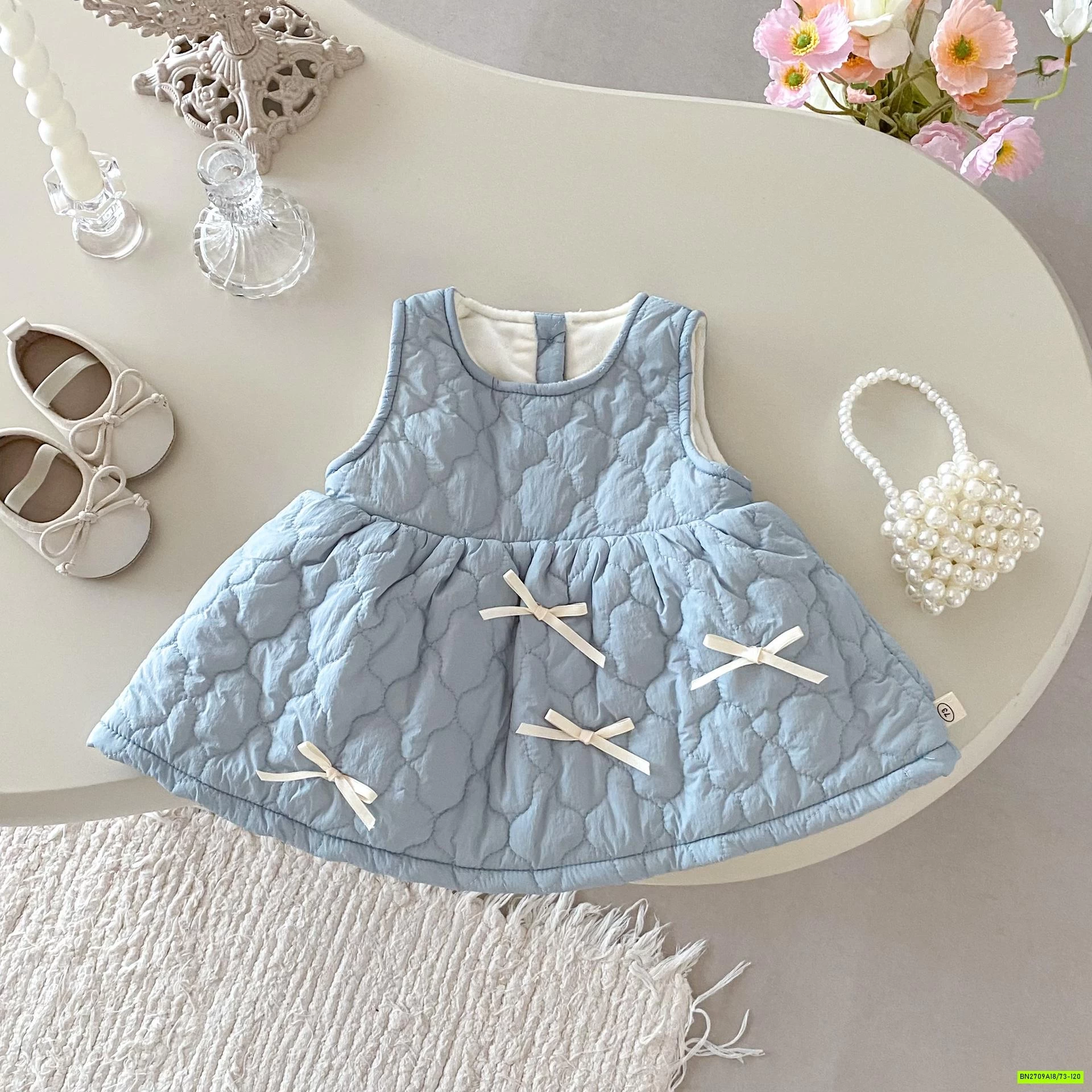 VÁY PHAO TRẦN TRÁM LÓT NHUNG