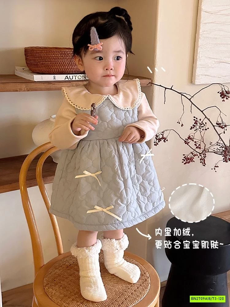 VÁY PHAO TRẦN TRÁM LÓT NHUNG