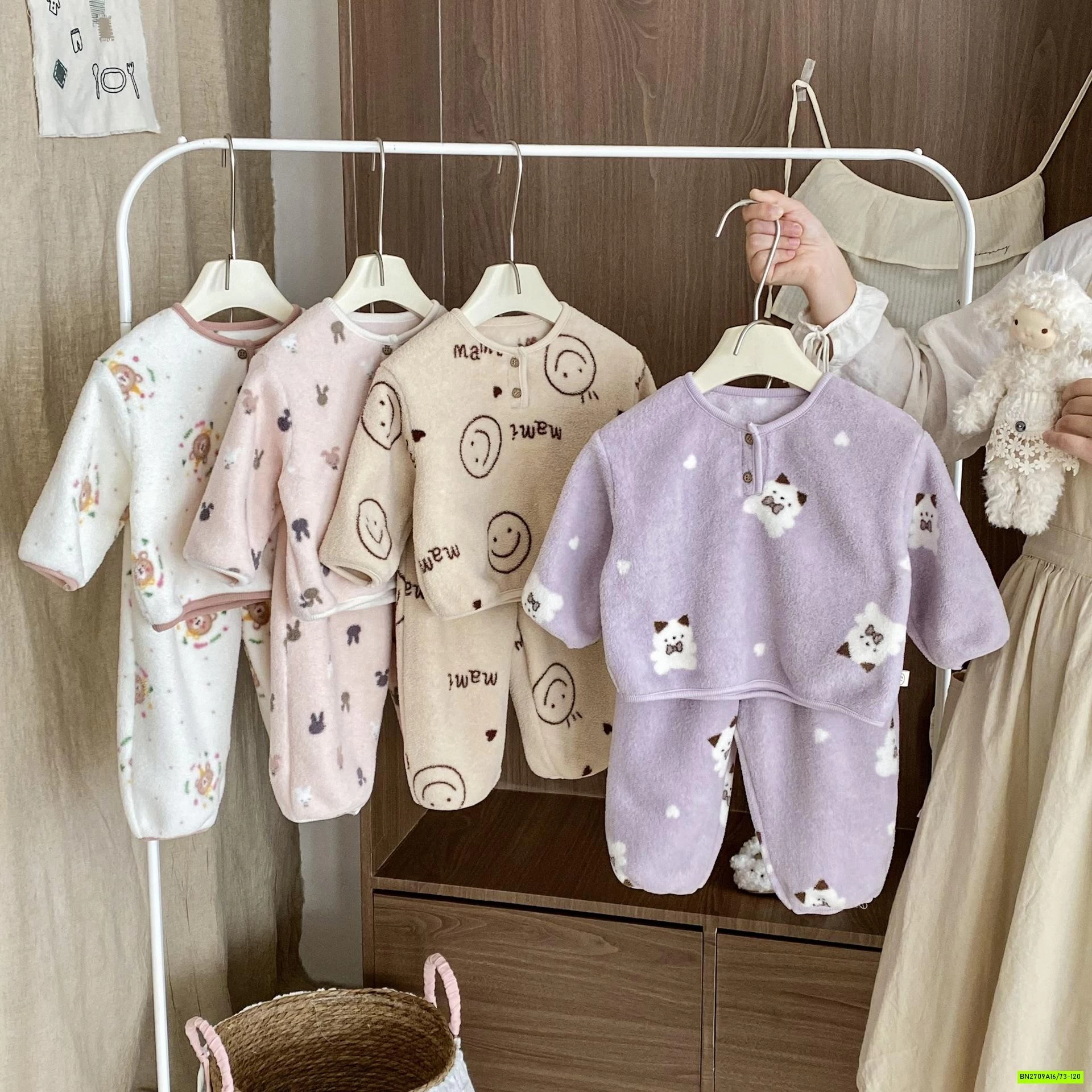 BỘ LÔNG IN HÌNH DỄ THƯƠNG SZ NHÍ