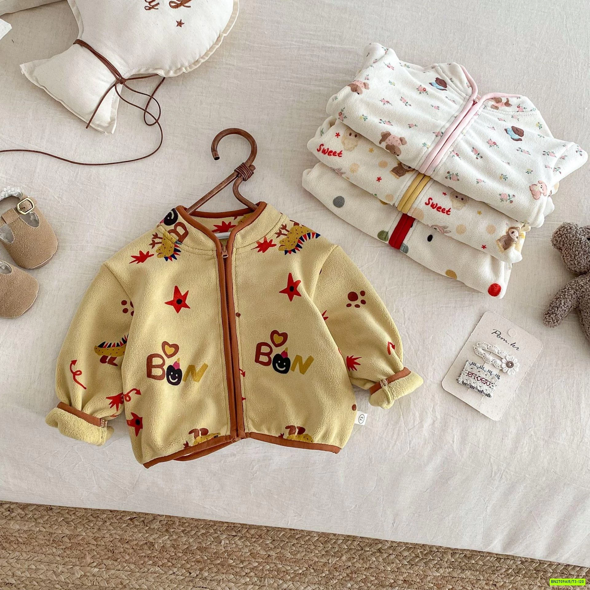 KHOÁC LÔNG 2 LỚP HỌA TIẾT