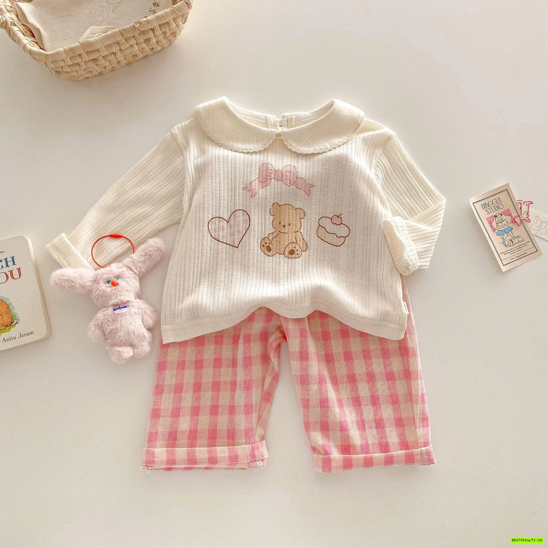 SÉT THUN HỒNG QUẦN CARO