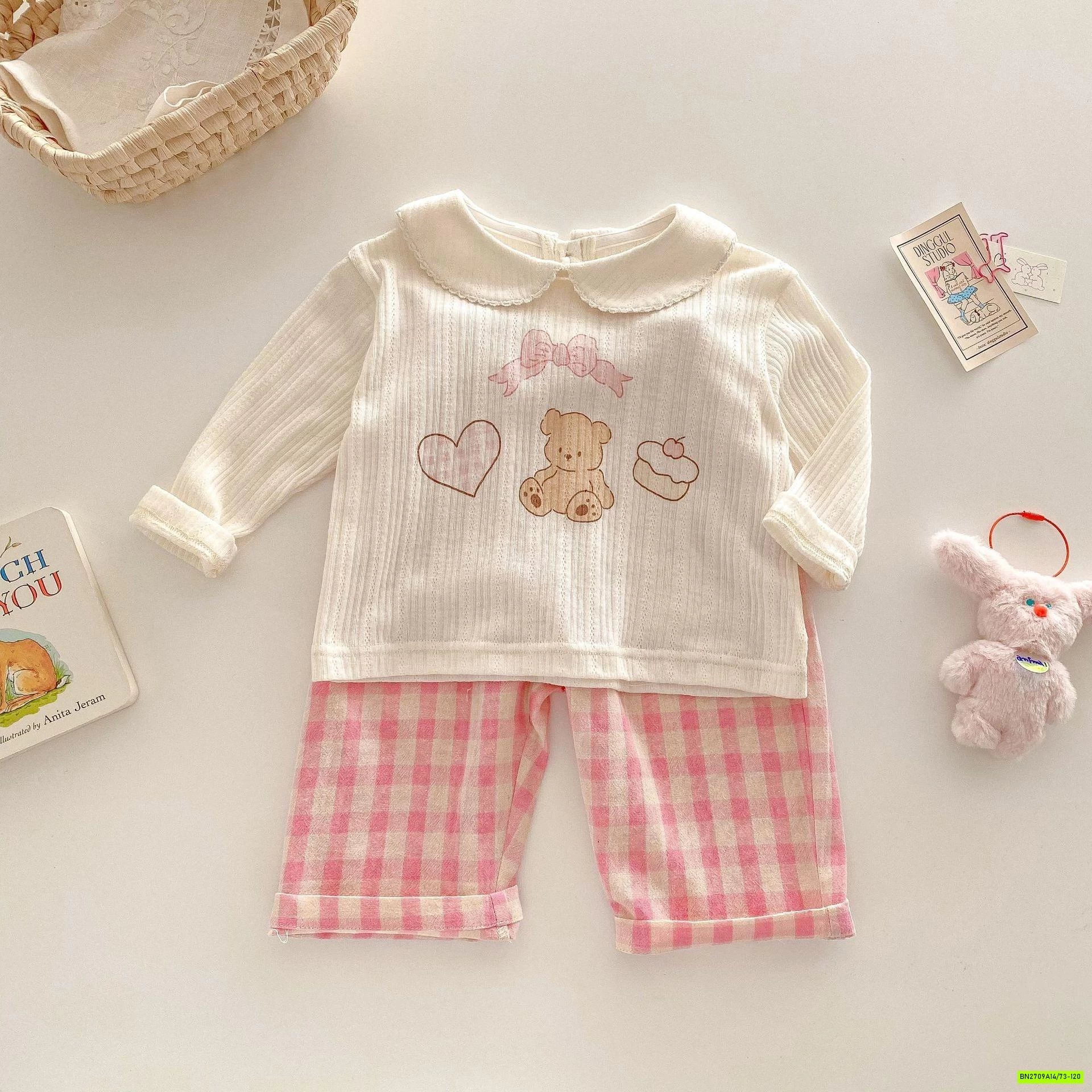 SÉT THUN HỒNG QUẦN CARO