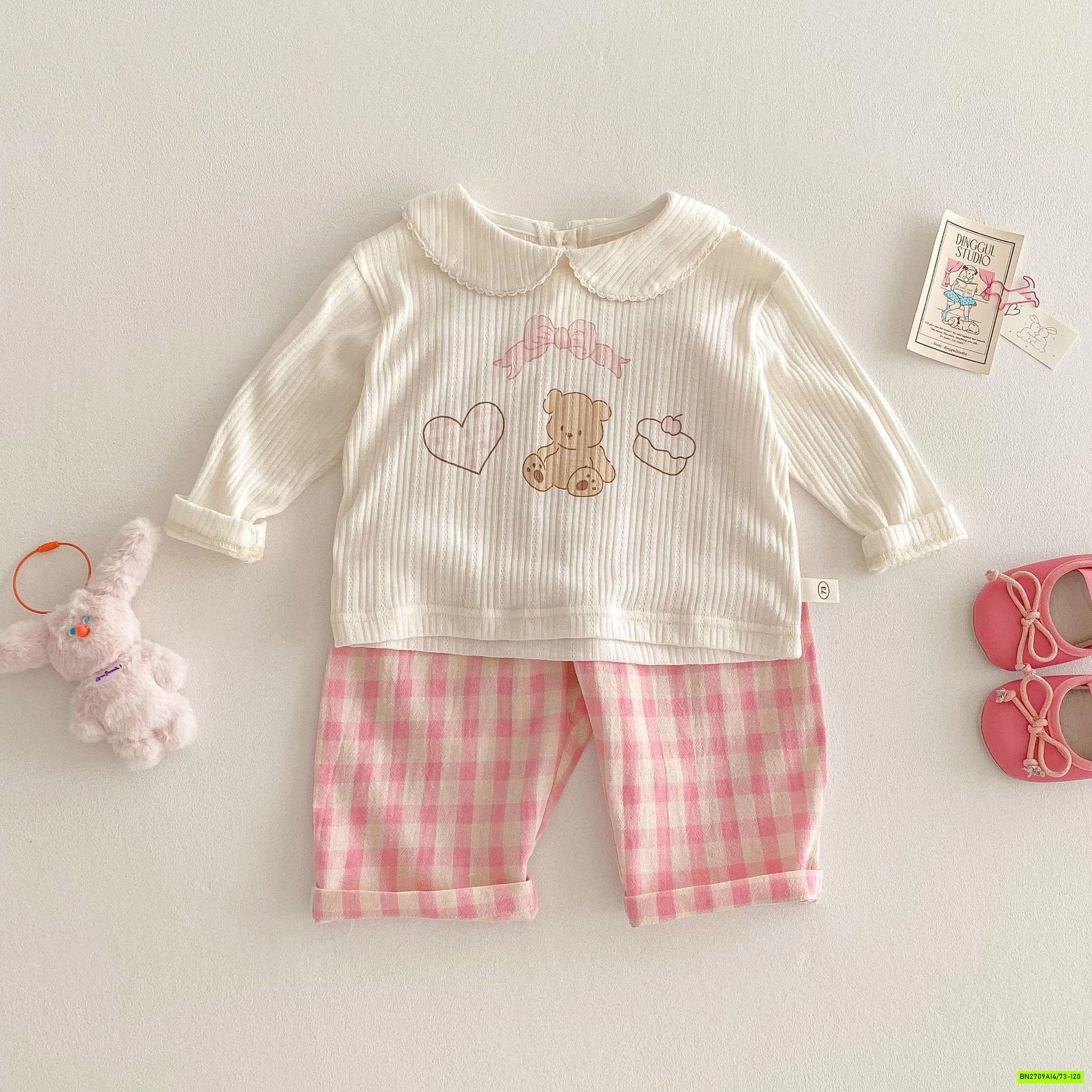 SÉT THUN HỒNG QUẦN CARO