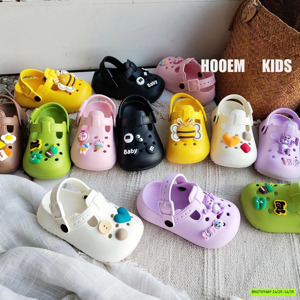 CROCS GẮN CHARM DỄ THƯƠNG HOEMKIDS