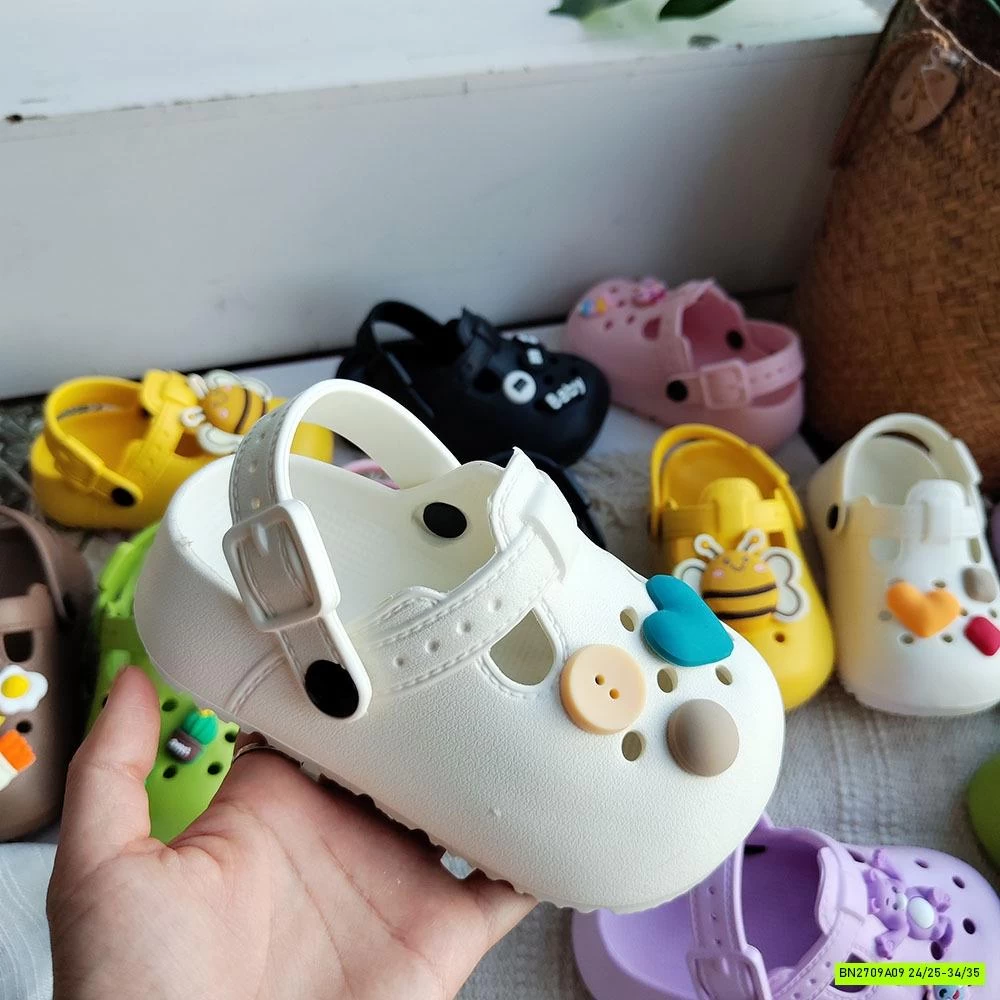 CROCS GẮN CHARM DỄ THƯƠNG HOEMKIDS