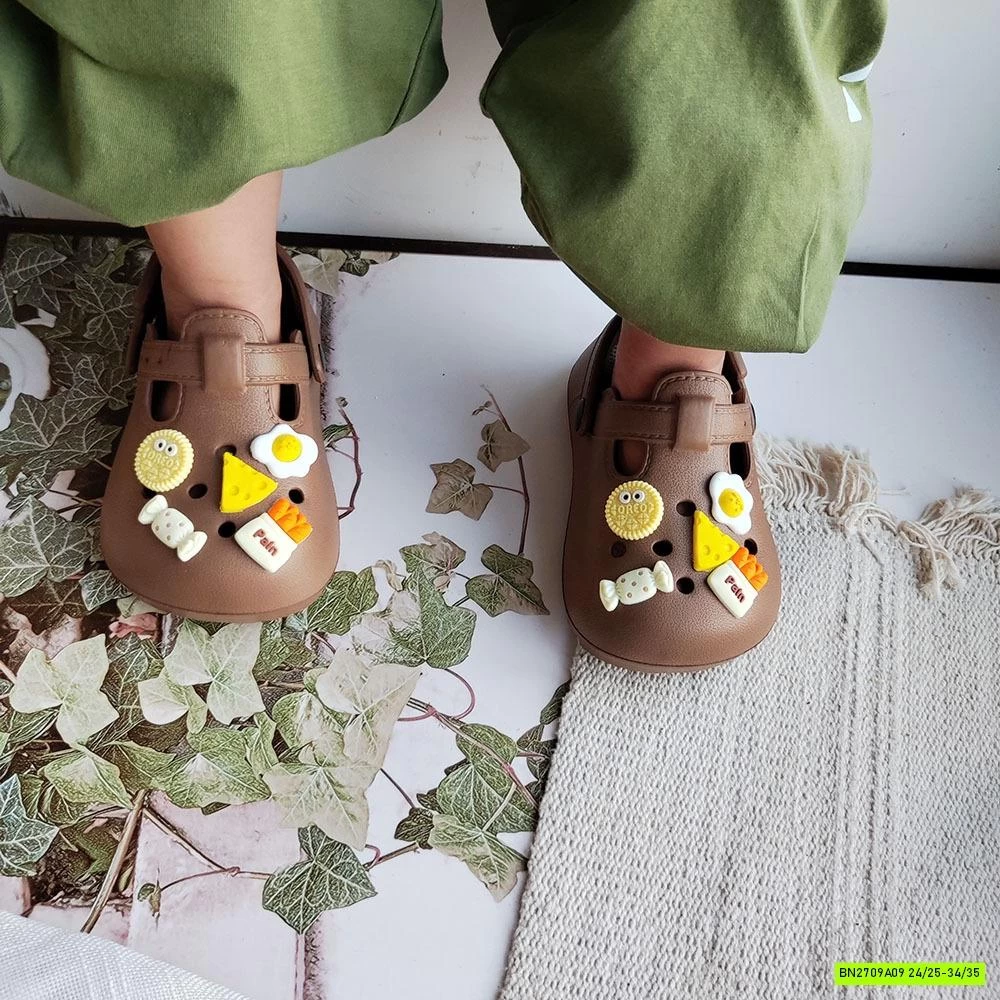 CROCS GẮN CHARM DỄ THƯƠNG HOEMKIDS