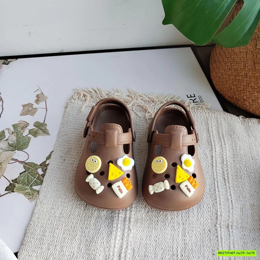 CROCS GẮN CHARM DỄ THƯƠNG HOEMKIDS