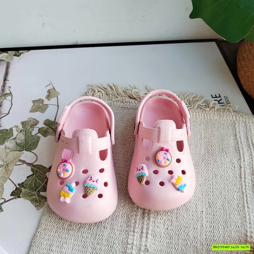 CROCS GẮN CHARM DỄ THƯƠNG HOEMKIDS