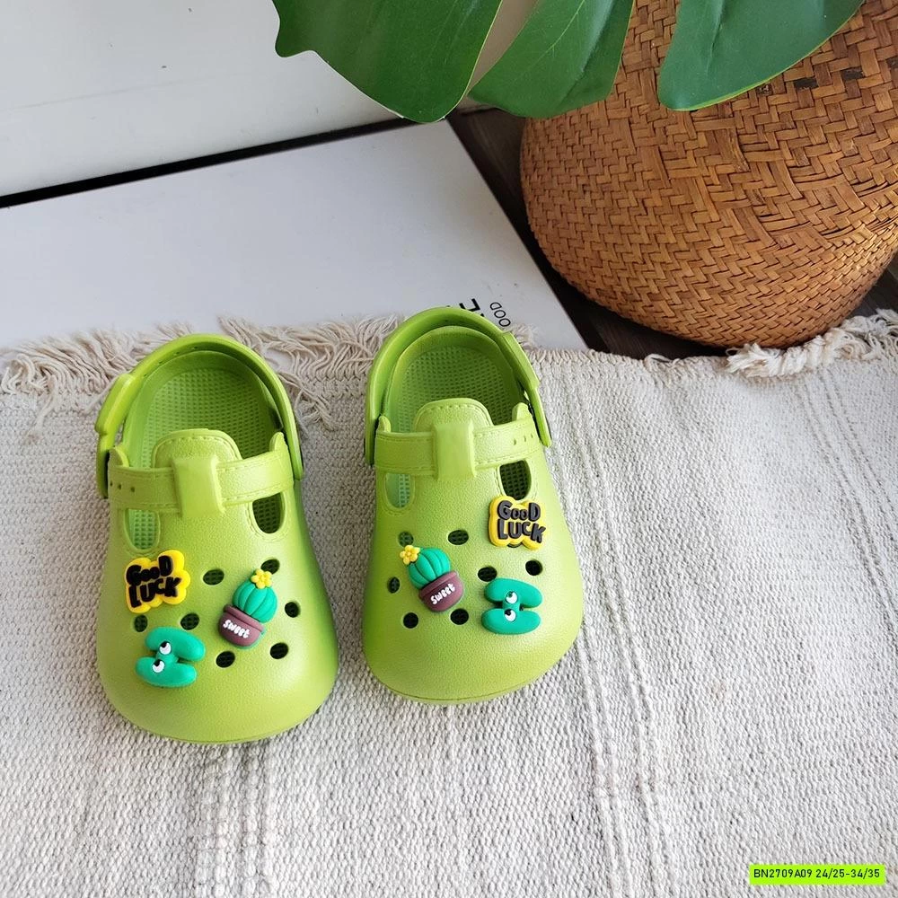 CROCS GẮN CHARM DỄ THƯƠNG HOEMKIDS