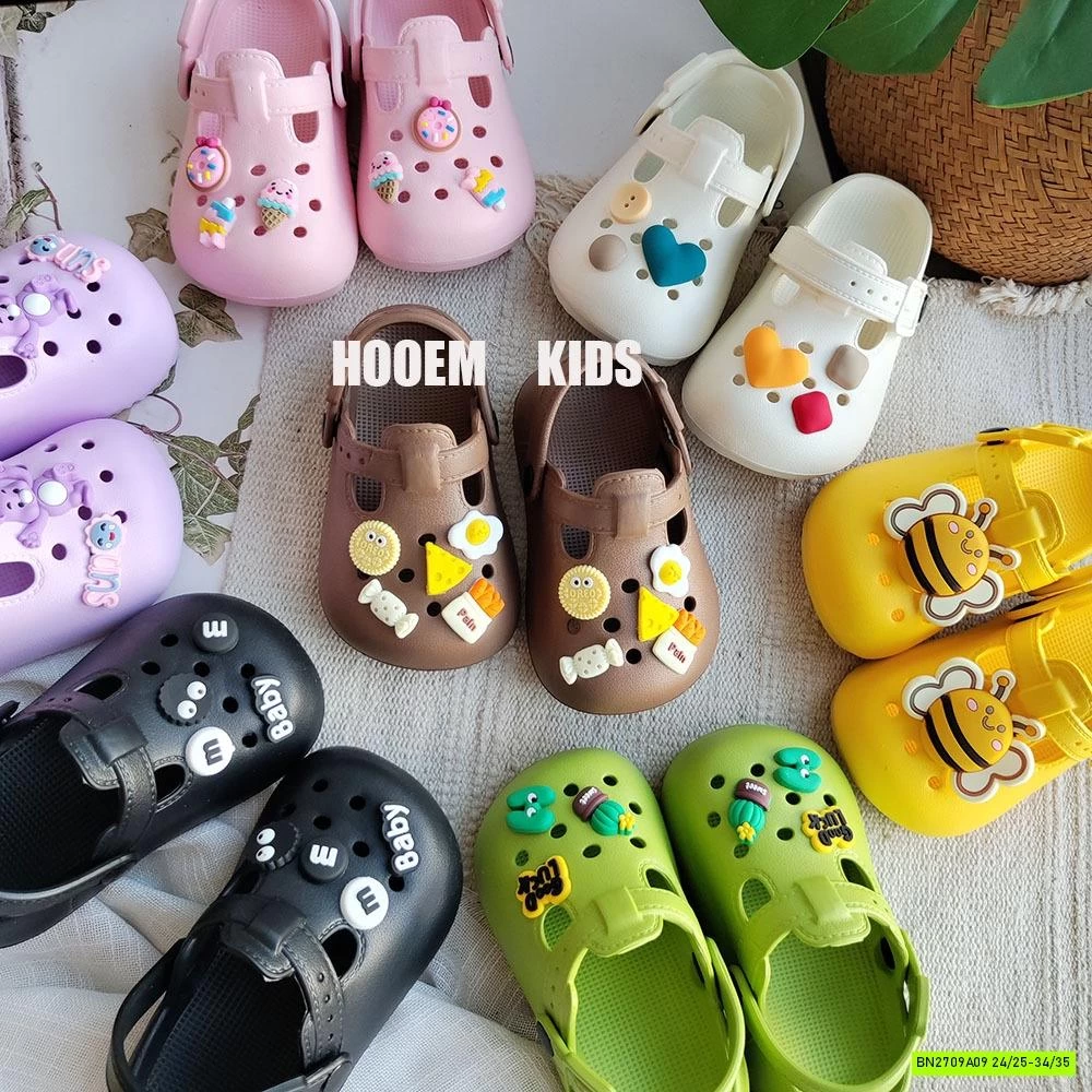 CROCS GẮN CHARM DỄ THƯƠNG HOEMKIDS