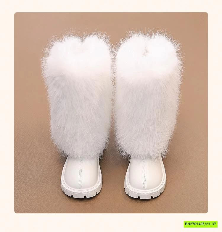 BOOT NGANG GỐI PHỦ LÔNG THỎ SANG CHẢNH